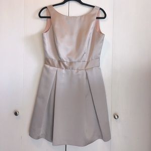 VINTAGE Hollywood fit & flare satin dress